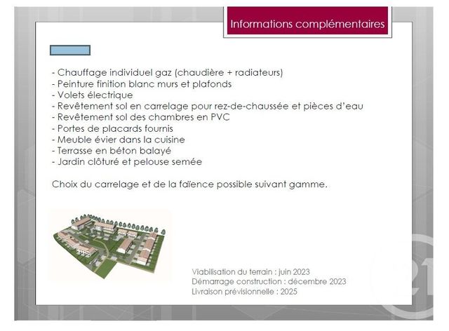 Maison &agrave; vendre - 4 pi&egrave;ces - 86,56 m2 - Challans - 85 - PAYS-DE-LOIRE