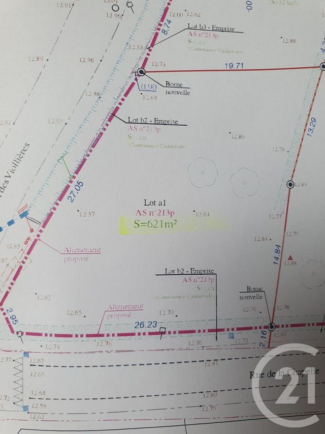 Terrain &agrave; vendre - 621 m2 - Challans - 85 - PAYS-DE-LOIRE
