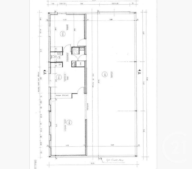 Local commercial à louer - 174.0 m2 - 85 - Vendee