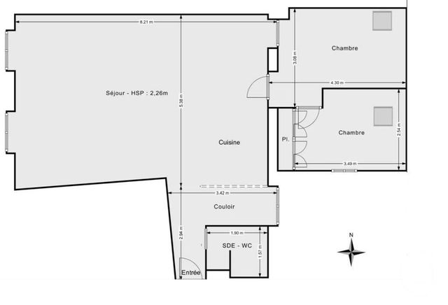 Appartement F3 à vendre - 3 pièces - 67,21 m2 - Paris - 75012 - ILE-DE-FRANCE