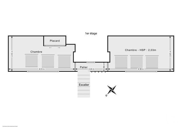 Appartement F3 &agrave; vendre - 3 pi&egrave;ces - 79 m2 - Paris - 75011 - ILE-DE-FRANCE