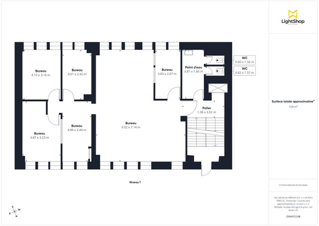 Divers &agrave; louer - 144,50 m2 - Montreuil - 93 - ILE-DE-FRANCE