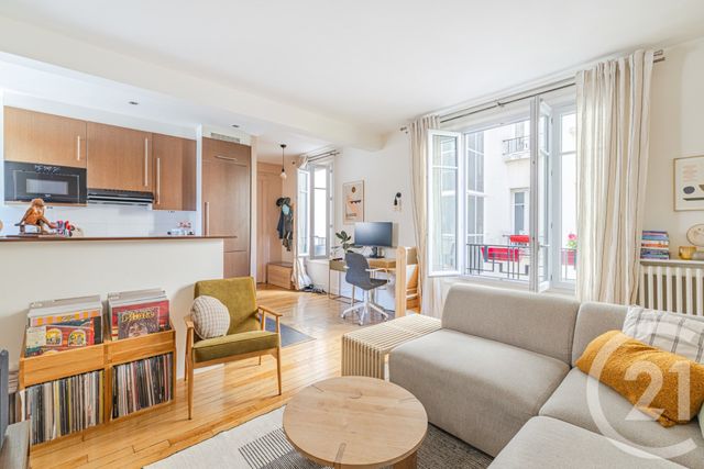Appartement F2 bis &agrave; vendre - 3 pi&egrave;ces - 47 m2 - Paris - 75011 - ILE-DE-FRANCE