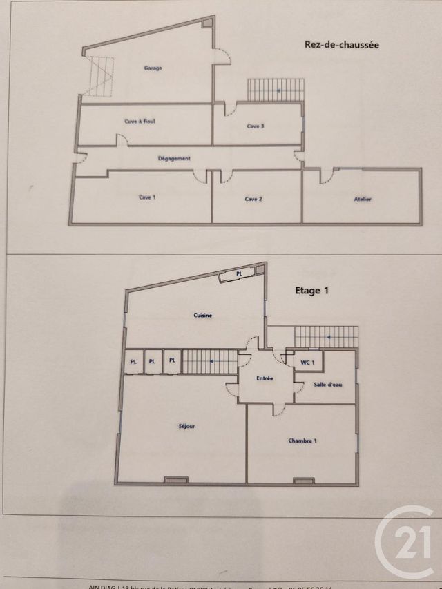 Maison à vendre - 5 pièces - 131 m2 - Amberieu En Bugey - 01 - RHONE-ALPES