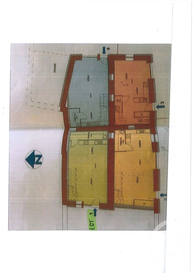 Maison &agrave; vendre - 4 pi&egrave;ces - 93 m2 - Chateau Gaillard - 01 - RHONE-ALPES