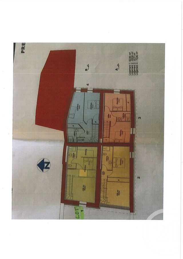 Maison &agrave; vendre - 4 pi&egrave;ces - 93 m2 - Chateau Gaillard - 01 - RHONE-ALPES