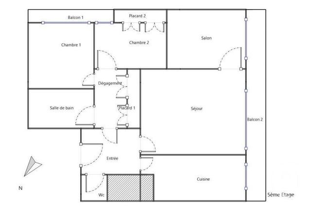 Appartement F4 &agrave; vendre - 4 pi&egrave;ces - 73,45 m2 - Boussy St Antoine - 91 - ILE-DE-FRANCE