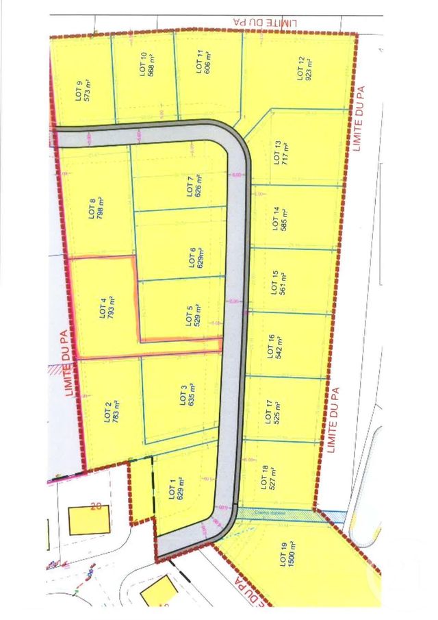 Terrain &agrave; vendre - 793 m2 - Valmont - 57 - LORRAINE