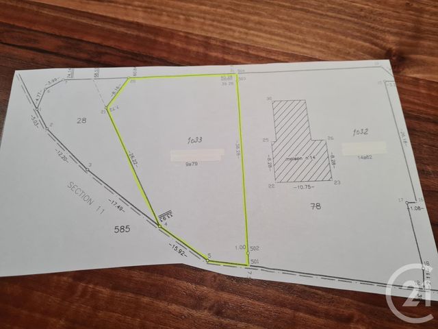 Terrain &agrave; vendre - 979 m2 - St Avold - 57 - LORRAINE