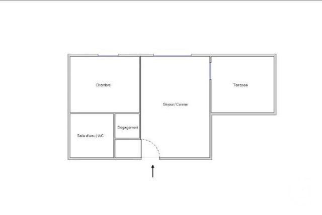 Appartement T2 &agrave; vendre - 2 pi&egrave;ces - 38,83 m2 - Marseille - 13010 - PROVENCE-ALPES-COTE-D-AZUR