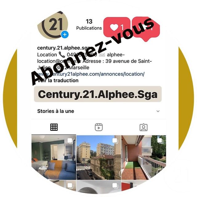 Appartement Studio &agrave; louer - 1 pi&egrave;ce - 33,87 m2 - Marseille - 13005 - PROVENCE-ALPES-COTE-D-AZUR