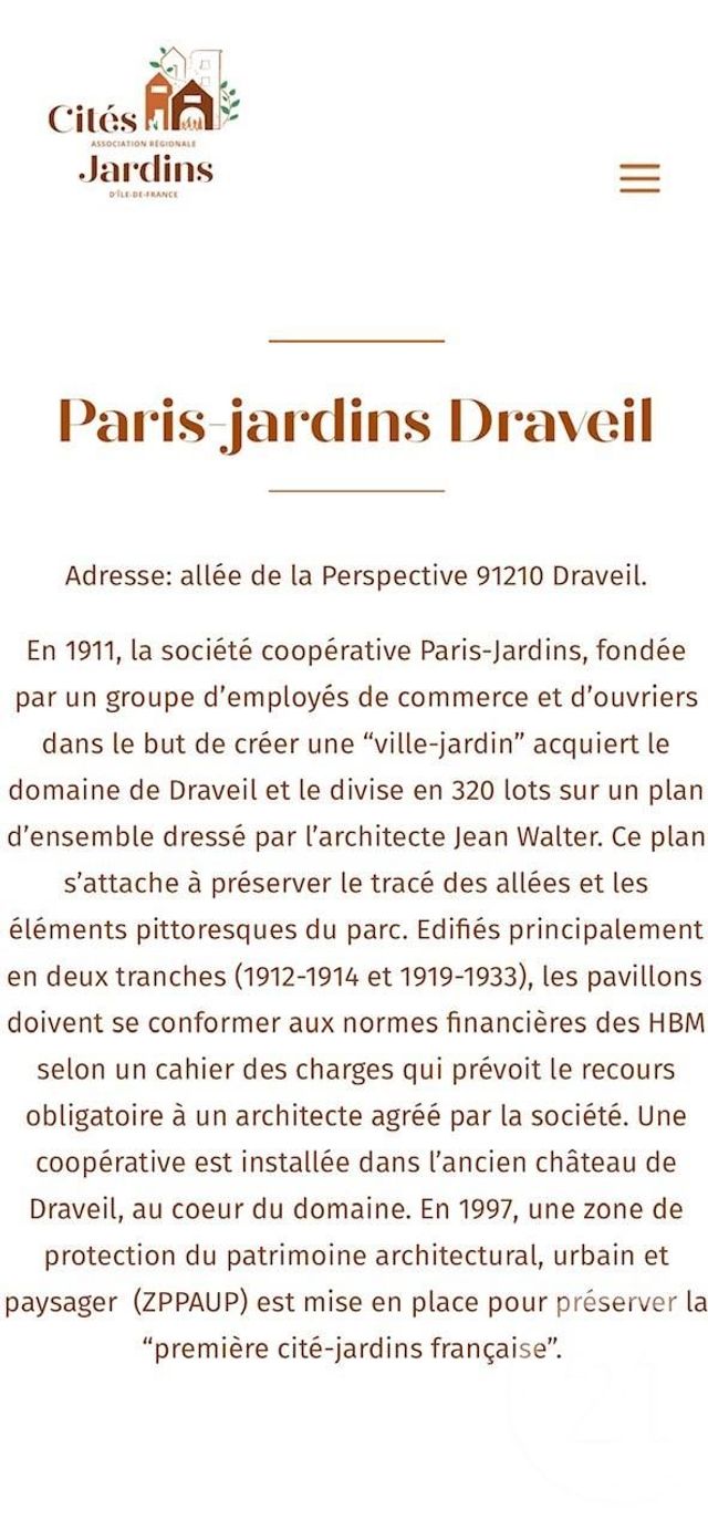 Maison &agrave; vendre - 6 pi&egrave;ces - 128 m2 - Draveil - 91 - ILE-DE-FRANCE