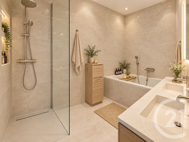 Appartement F5 &agrave; vendre - 5 pi&egrave;ces - 90,95 m2 - Brunoy - 91 - ILE-DE-FRANCE