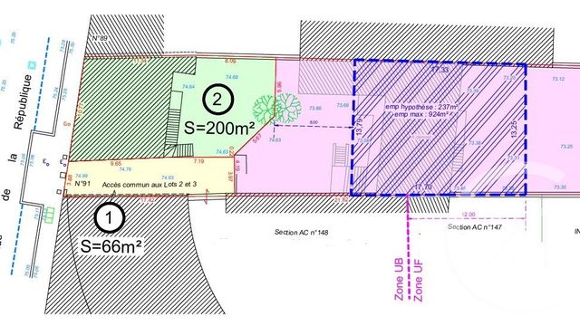 Terrain &agrave; vendre - 1540 m2 - Montgeron - 91 - ILE-DE-FRANCE