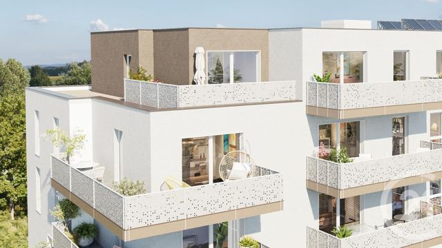 Appartement F4 &agrave; vendre - 4 pi&egrave;ces - 80,60 m2 - Lingolsheim - 67 - ALSACE