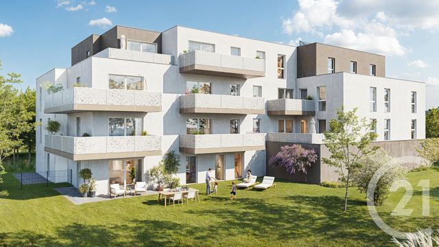 Appartement F4 &agrave; vendre - 4 pi&egrave;ces - 80,60 m2 - Lingolsheim - 67 - ALSACE
