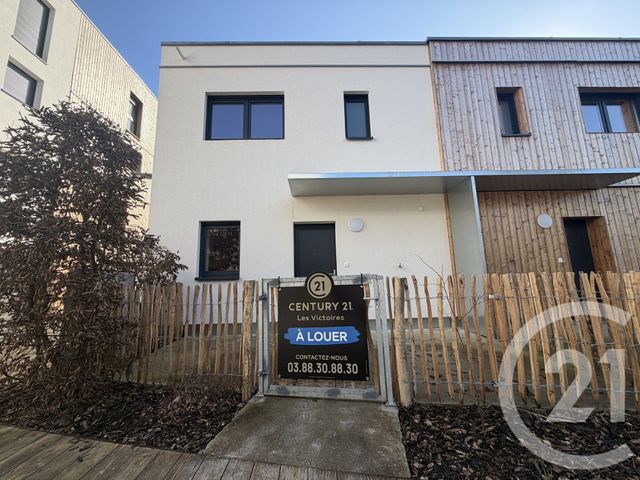 Appartement Duplex &agrave; louer - 4 pi&egrave;ces - 80,01 m2 - Ostwald - 67 - ALSACE