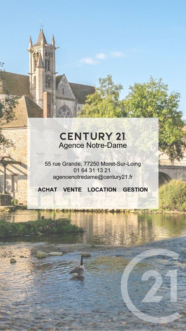 Appartement F3 &agrave; vendre - 3 pi&egrave;ces - 61,10 m2 - Champagne Sur Seine - 77 - ILE-DE-FRANCE