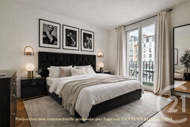 Appartement &agrave; vendre - 4 pi&egrave;ces - 76,43 m2 - Paris - 75015 - ILE-DE-FRANCE