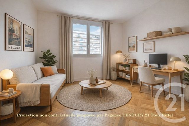 Appartement &agrave; vendre - 4 pi&egrave;ces - 76,43 m2 - Paris - 75015 - ILE-DE-FRANCE
