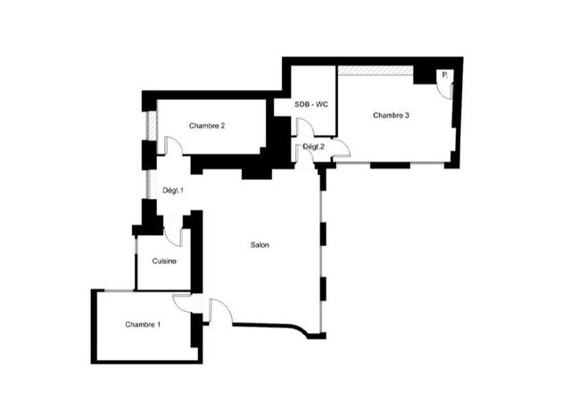 Appartement à vendre - 5 pièces - 82,98 m2 - Paris - 75006 - ILE-DE-FRANCE