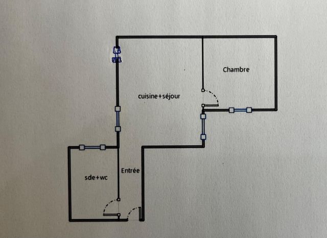 Appartement &agrave; vendre - 2 pi&egrave;ces - 39,53 m2 - Paris - 75007 - ILE-DE-FRANCE