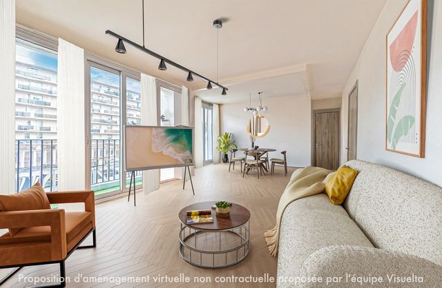 Appartement &agrave; vendre - 4 pi&egrave;ces - 76,43 m2 - Paris - 75015 - ILE-DE-FRANCE