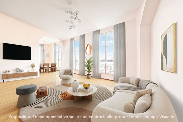 Appartement Duplex &agrave; vendre - 6 pi&egrave;ces - 102,19 m2 - Paris - 75016 - ILE-DE-FRANCE