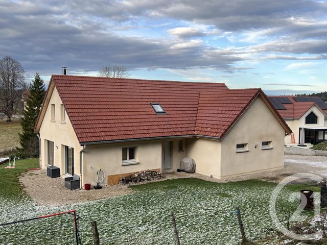 Maison &agrave; vendre - 6 pi&egrave;ces - 150 m2 - Les Villedieu - 25 - FRANCHE-COMTE