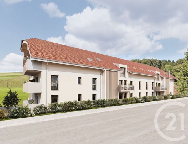 Appartement &agrave; vendre - 2 pi&egrave;ces - 53,20 m2 - Jougne - 25 - FRANCHE-COMTE