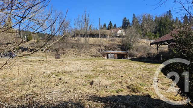 Terrain &agrave; vendre - 991 m2 - Vaux Et Chantegrue - 25 - FRANCHE-COMTE