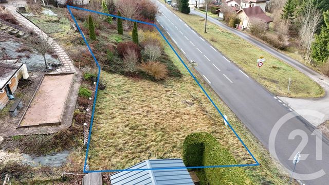 Terrain &agrave; vendre - 850 m2 - Montperreux - 25 - FRANCHE-COMTE