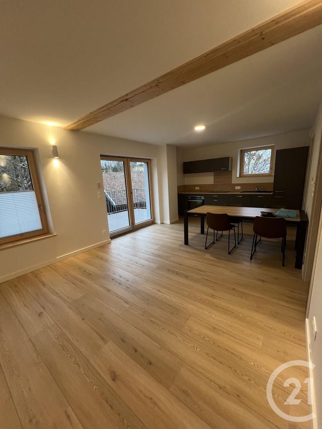Appartement F3 &agrave; louer - 3 pi&egrave;ces - 71,35 m2 - Labergement Ste Marie - 25 - FRANCHE-COMTE