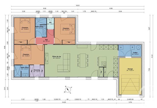 Terrain à vendre - 633 m2 - St Jean De Monts - 85 - PAYS-DE-LOIRE