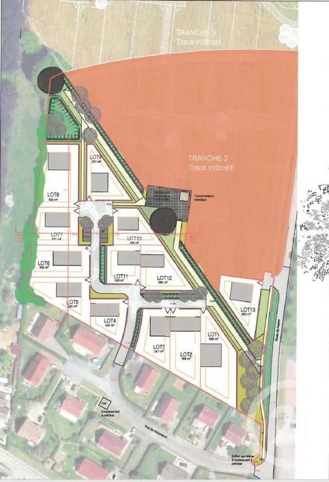Terrain &agrave; vendre - 859 m2 - Ussy - 14 - BASSE-NORMANDIE