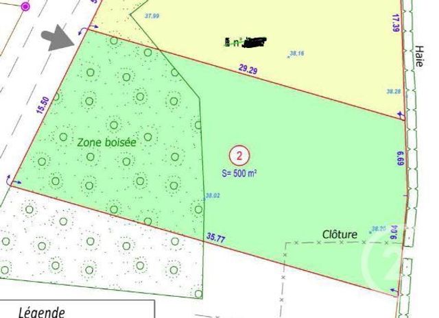 Terrain &agrave; vendre - 500 m2 - St Gildas De Rhuys - 56 - BRETAGNE
