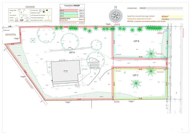 Terrain &agrave; vendre - 509 m2 - Piscop - 95 - ILE-DE-FRANCE