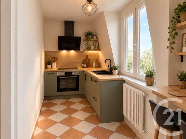 Appartement &agrave; vendre - 2 pi&egrave;ces - 35,80 m2 - Reims - 51 - CHAMPAGNE-ARDENNE