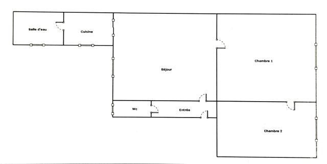Appartement F3 à vendre - 3 pièces - 54,40 m2 - Reims - 51 - CHAMPAGNE-ARDENNE