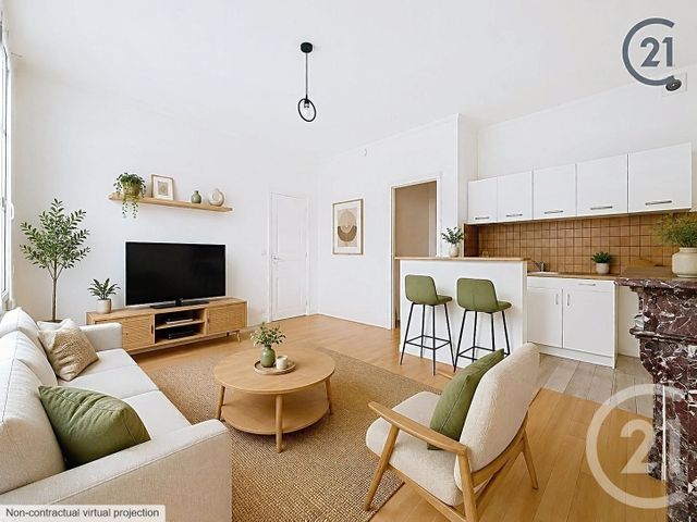 Appartement T2 &agrave; vendre - 2 pi&egrave;ces - 36,03 m2 - Reims - 51 - CHAMPAGNE-ARDENNE