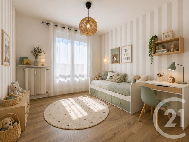 Appartement T3 &agrave; vendre - 3 pi&egrave;ces - 63,93 m2 - Tinqueux - 51 - CHAMPAGNE-ARDENNE
