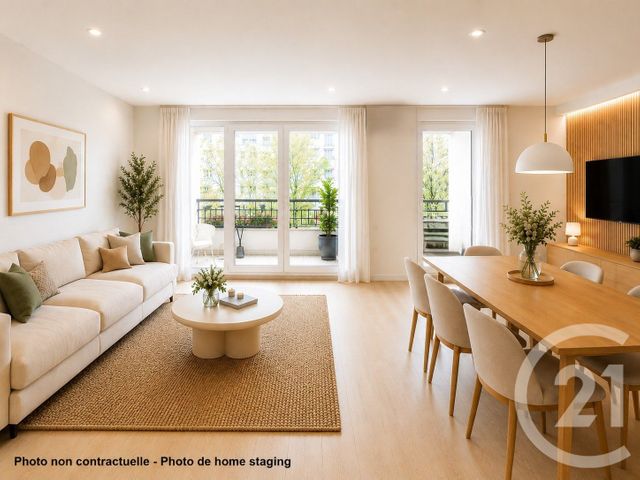 Appartement F3 &agrave; vendre - 3 pi&egrave;ces - 69,33 m2 - Courbevoie - 92 - ILE-DE-FRANCE