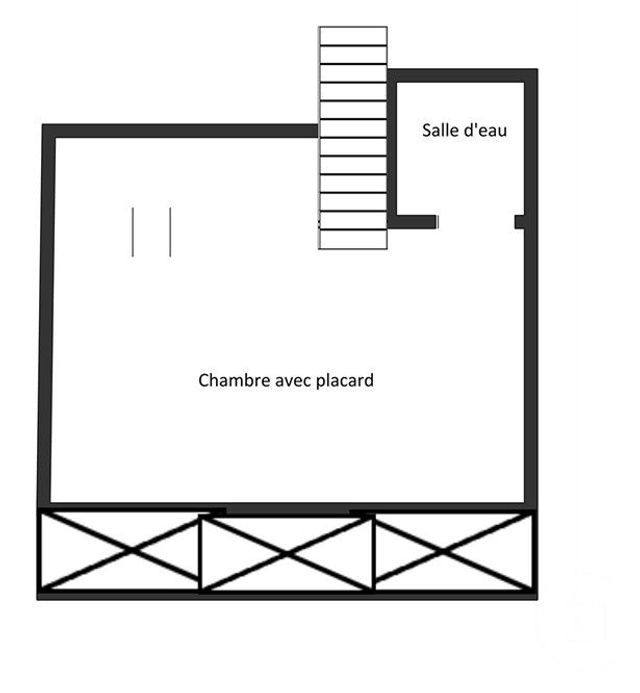 Appartement Duplex &agrave; vendre - 2 pi&egrave;ces - 42,87 m2 - Paris - 75016 - ILE-DE-FRANCE