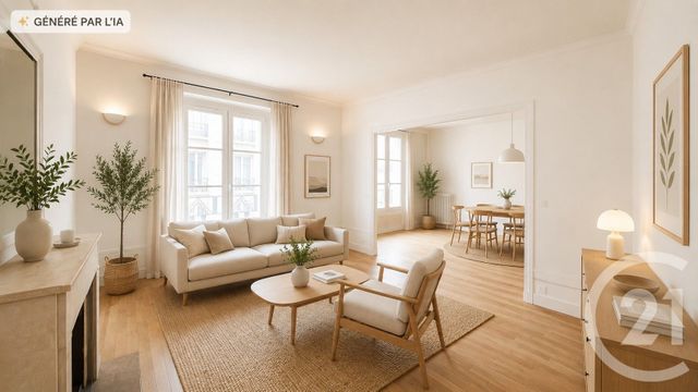 Appartement F3 &agrave; vendre - 3 pi&egrave;ces - 80,64 m2 - Paris - 75016 - ILE-DE-FRANCE