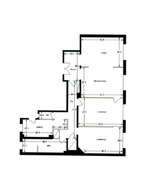 Appartement F4 &agrave; vendre - 4 pi&egrave;ces - 96,37 m2 - Neuilly Sur Seine - 92 - ILE-DE-FRANCE