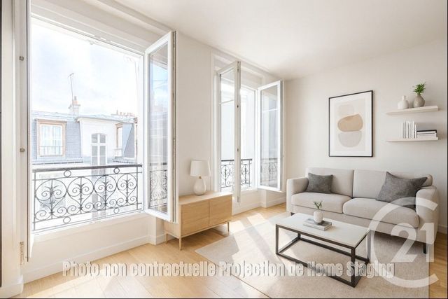 Appartement F2 à vendre - 2 pièces - 33,89 m2 - Paris - 75016 - ILE-DE-FRANCE