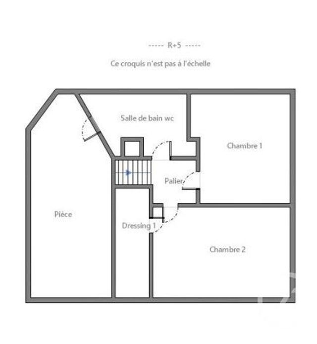 Appartement F4 &agrave; vendre - 6 pi&egrave;ces - 102,19 m2 - Paris - 75016 - ILE-DE-FRANCE