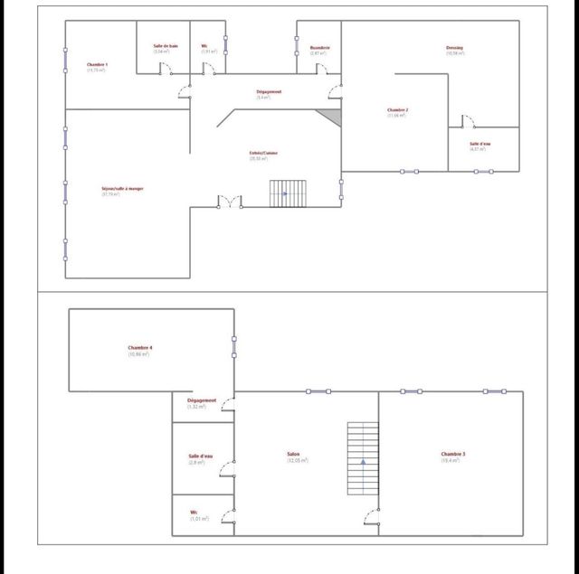 Appartement F5 &agrave; vendre - 5 pi&egrave;ces - 160,36 m2 - Paris - 75016 - ILE-DE-FRANCE