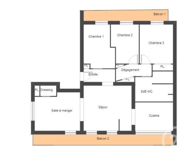 Appartement F4 &agrave; vendre - 4 pi&egrave;ces - 92,30 m2 - Issy Les Moulineaux - 92 - ILE-DE-FRANCE