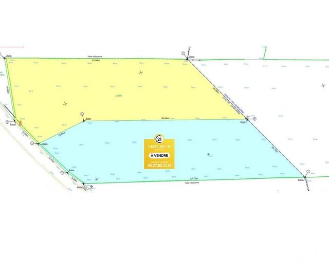 Terrain &agrave; vendre - 1238 m2 - Colleret - 59 - NORD-PAS-DE-CALAIS